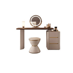 Peasley Vanity dressing table with mirror, light and stool