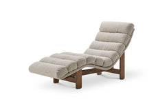 Keriox Ultimate Armless Chaise Lounge - Wooden Bazar