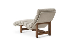 Keriox Ultimate Armless Chaise Lounge - Wooden Bazar