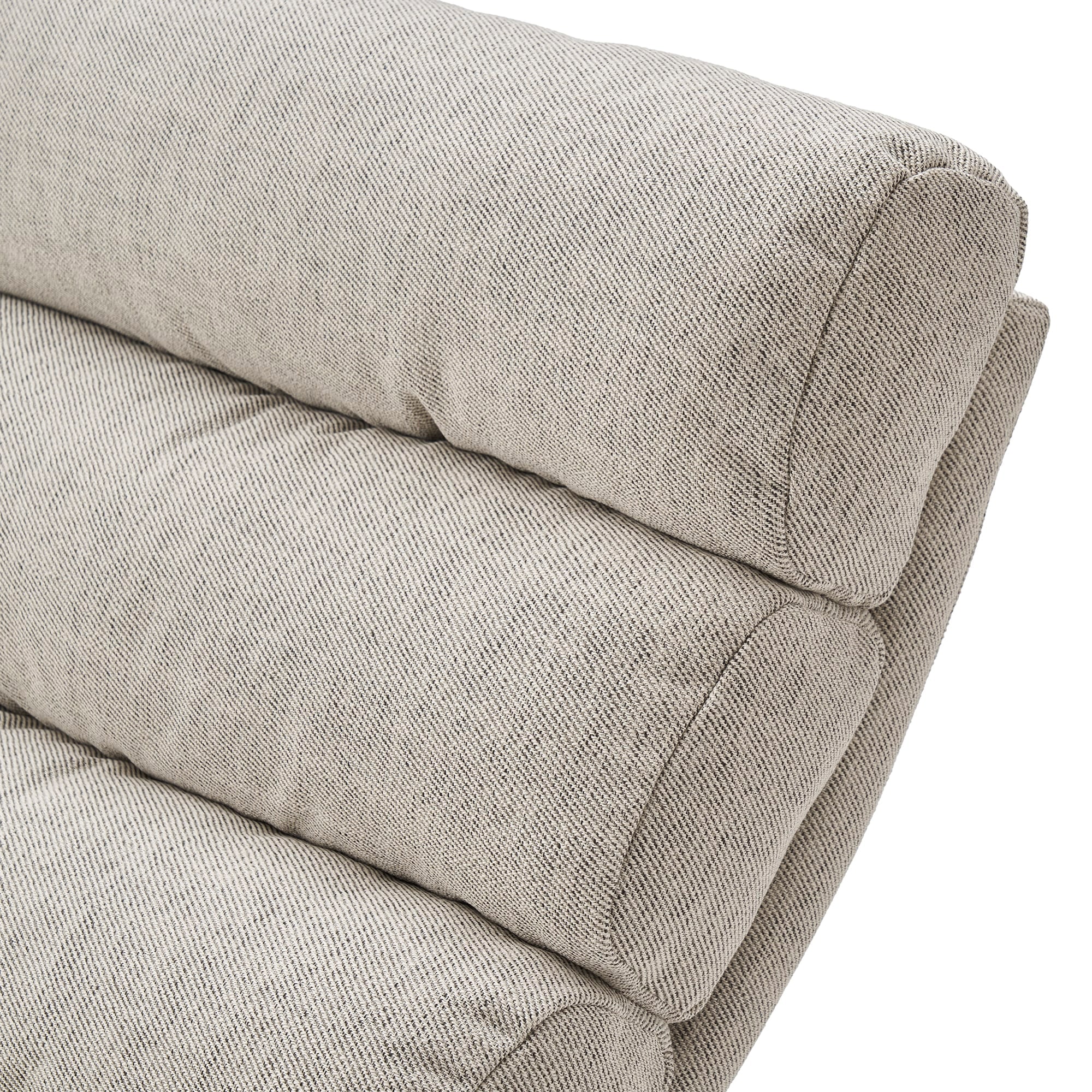 Keriox Ultimate Armless Chaise Lounge - Wooden Bazar