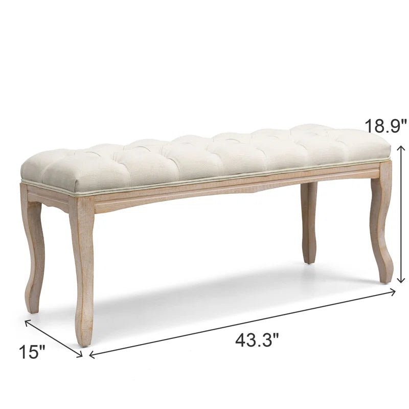 Kenlyis Upholstered Bench - Wooden bazar