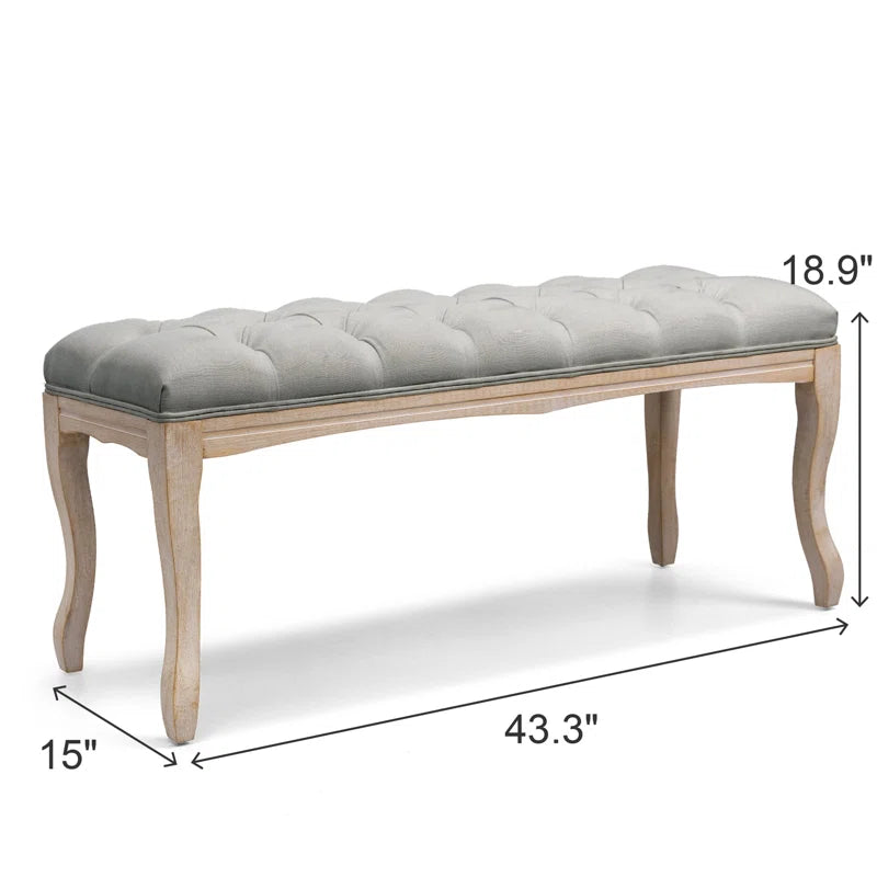 Kenlyis Upholstered Bench - Wooden bazar