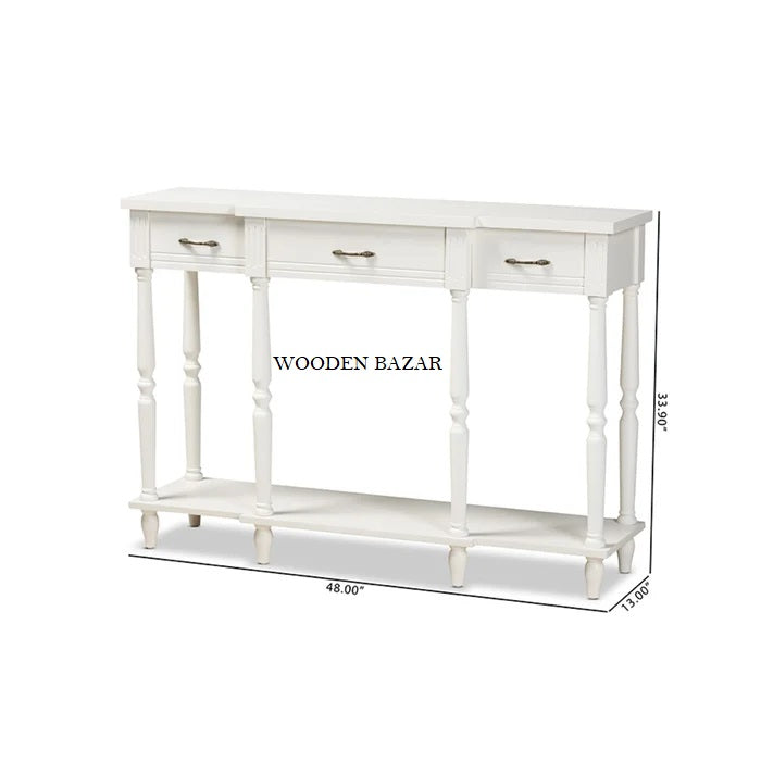 Pilar 48'' Console Table - Wooden Bazar