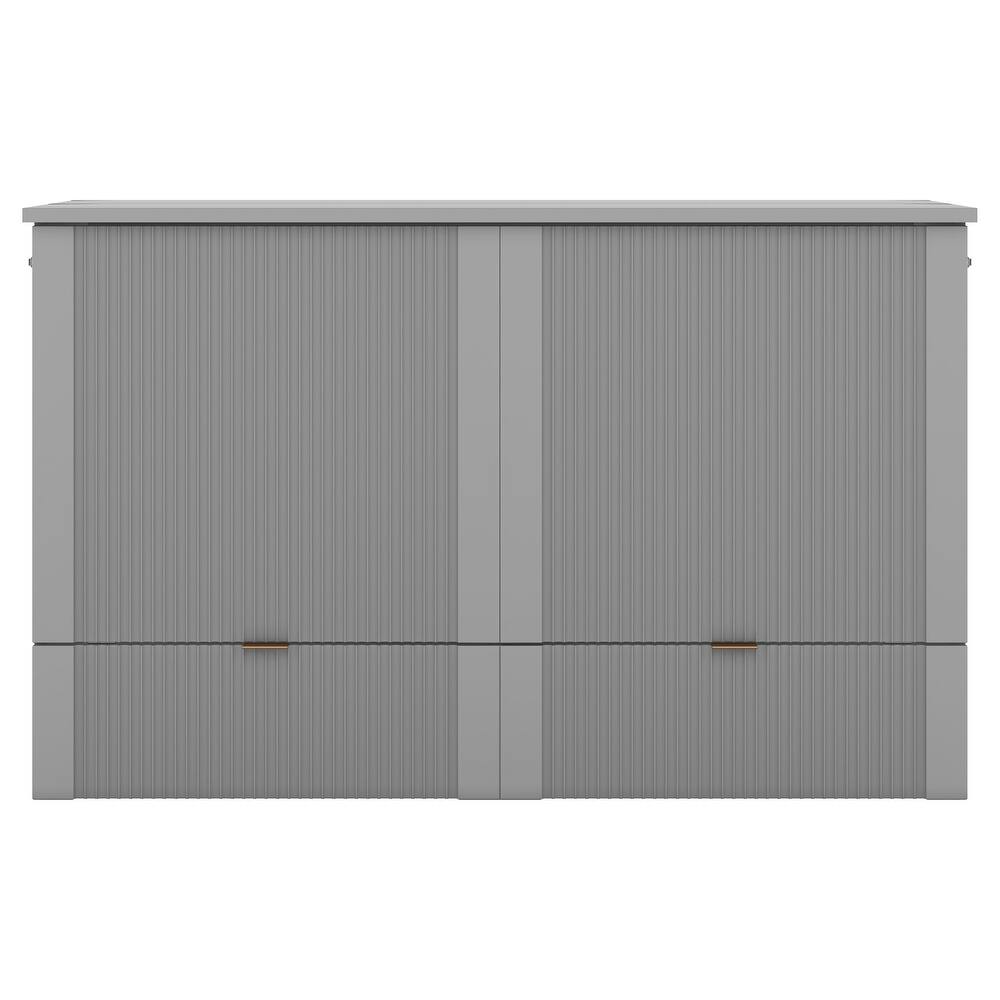 Winterex Queen Size Murphy Bed with Sockets & USB Ports