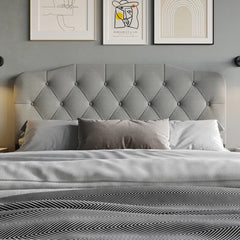 Nipunz Upholstered Headboard - Wooden bazar