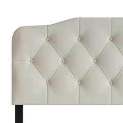 Nipunz Upholstered Headboard - Wooden bazar