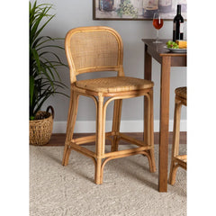 Rattans Swivel Bogard Bar and Counter Stool