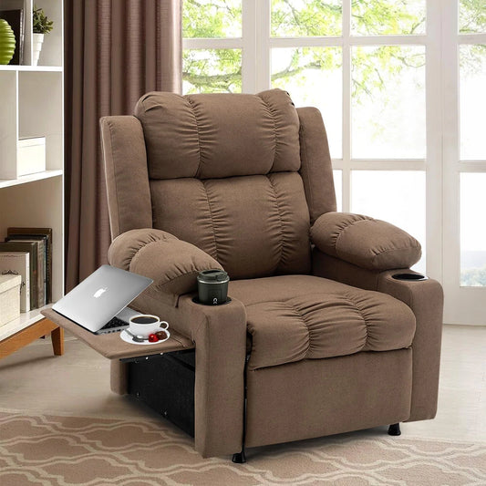 Recliner Chair with Heat and Massage, Recliner Sofa Chair for Adults, Recliners Home Theater Seating, Reclining Sofa Chair