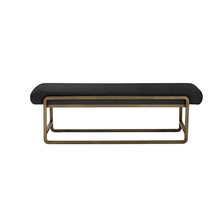 Shantanus Boucle Bench - Wooden Bazar