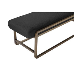 Shantanus Boucle Bench - Wooden Bazar