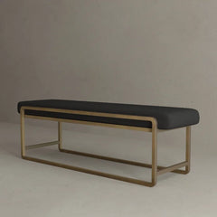 Shantanus Boucle Bench - Wooden Bazar