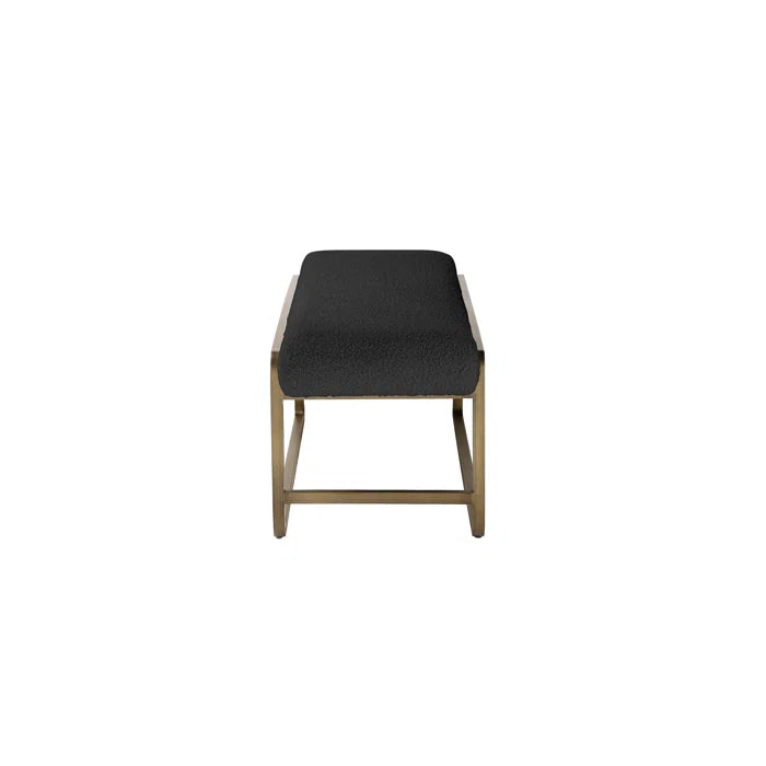 Shantanus Boucle Bench - Wooden Bazar