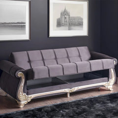 Rezanaz 4 - Piece Velvet Living Room Luxury Sofa Set
