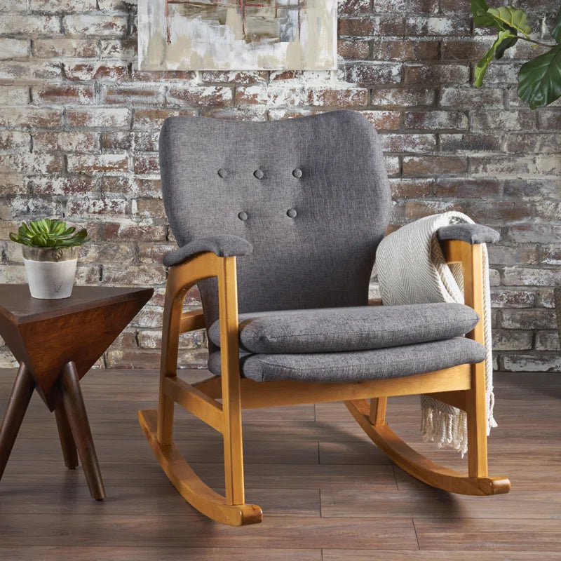 Zerpp Rocking Chair Modernite Living Furniture - Wooden Bazar