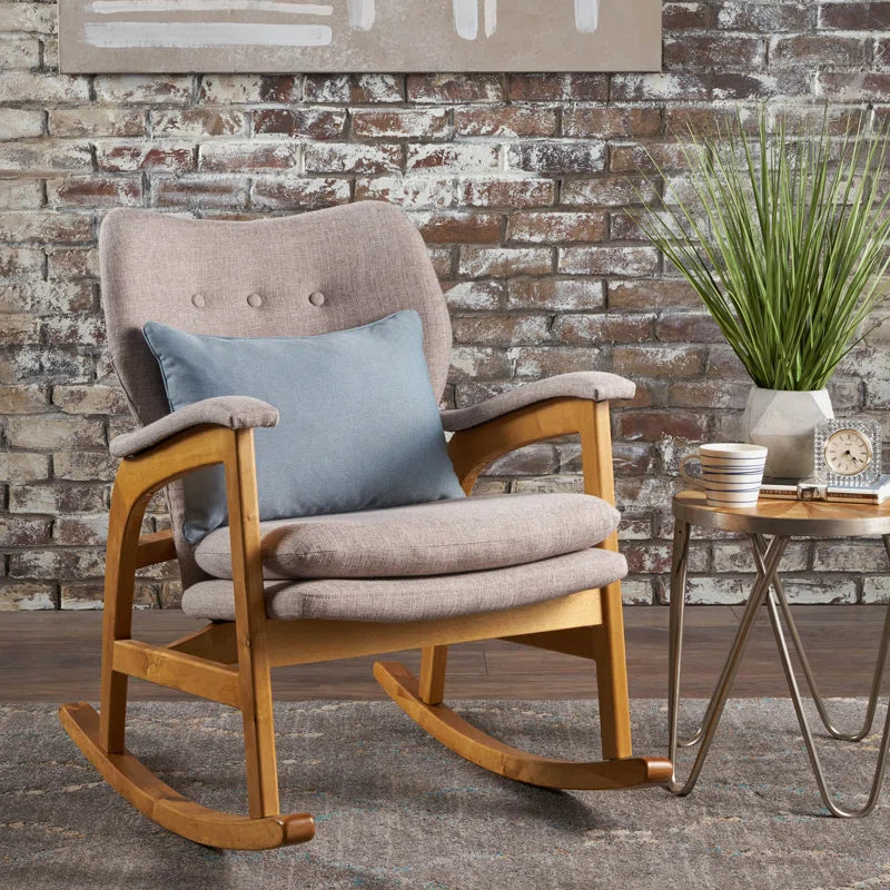 Zerpp Rocking Chair Modernite Living Furniture - Wooden Bazar