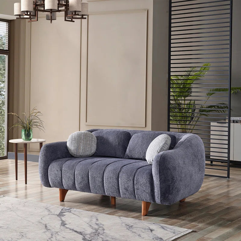 Romaz Luxe Chenille 3-Piece Sofa Set Luxury Sofa Set