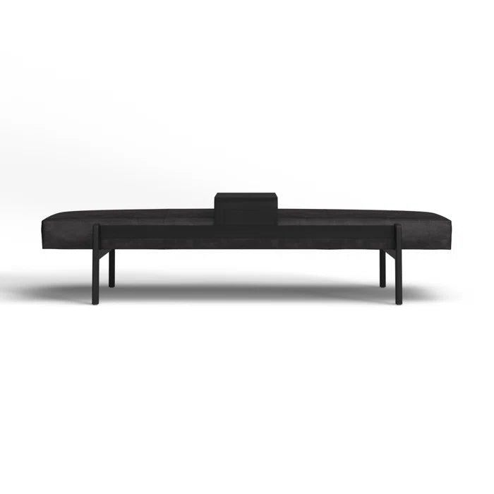 Basker Upholstered Bench - Wooden Bazar