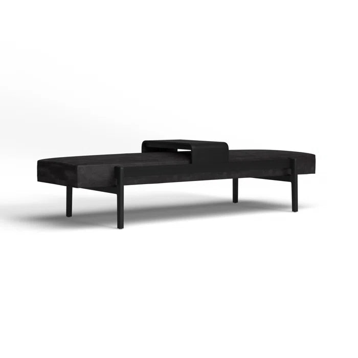 Basker Upholstered Bench - Wooden Bazar