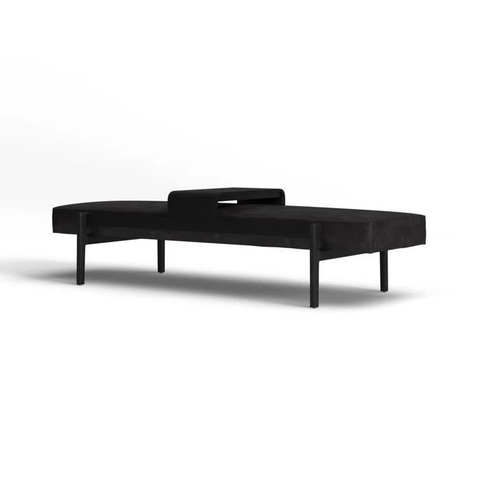 Basker Upholstered Bench - Wooden Bazar