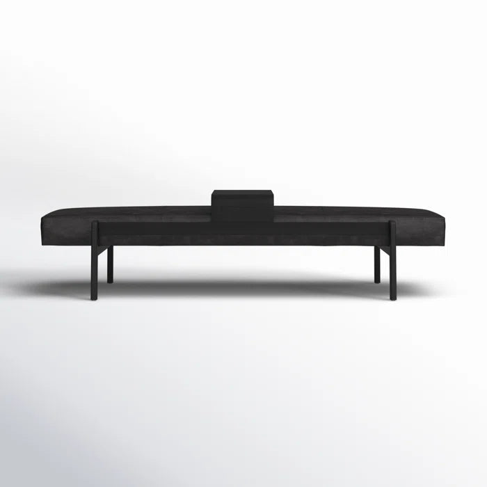 Basker Upholstered Bench - Wooden Bazar