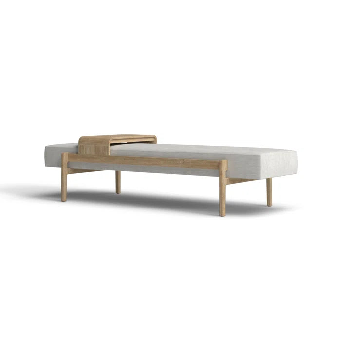 Basker Upholstered Bench - Wooden Bazar