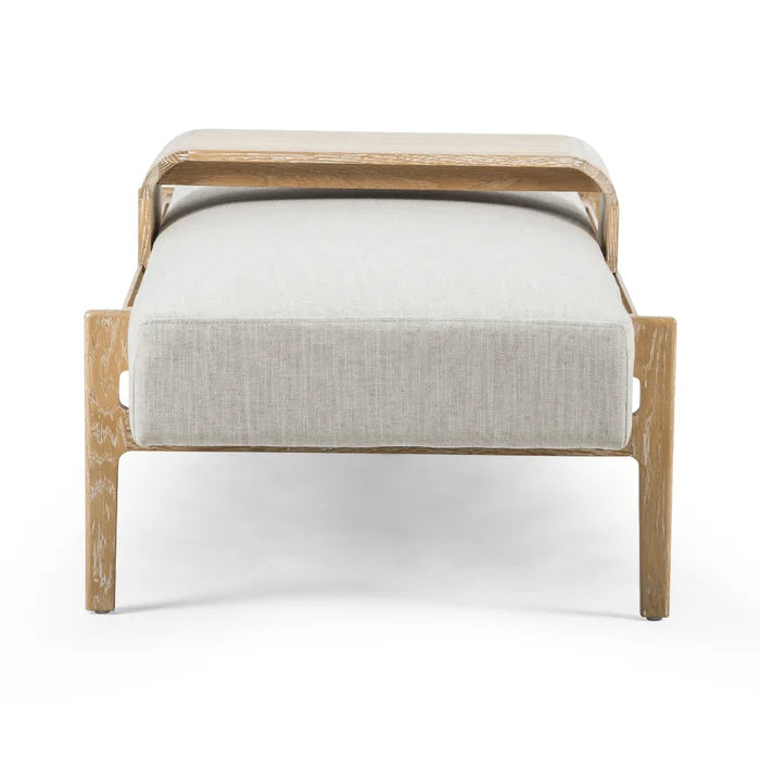 Basker Upholstered Bench - Wooden Bazar