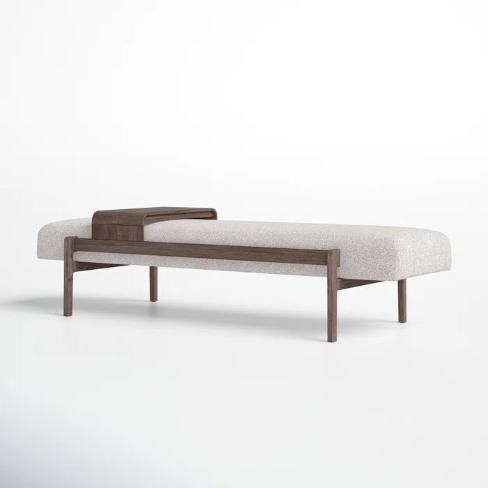 Basker Upholstered Bench - Wooden Bazar