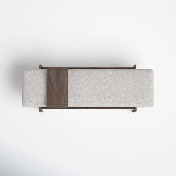 Basker Upholstered Bench - Wooden Bazar