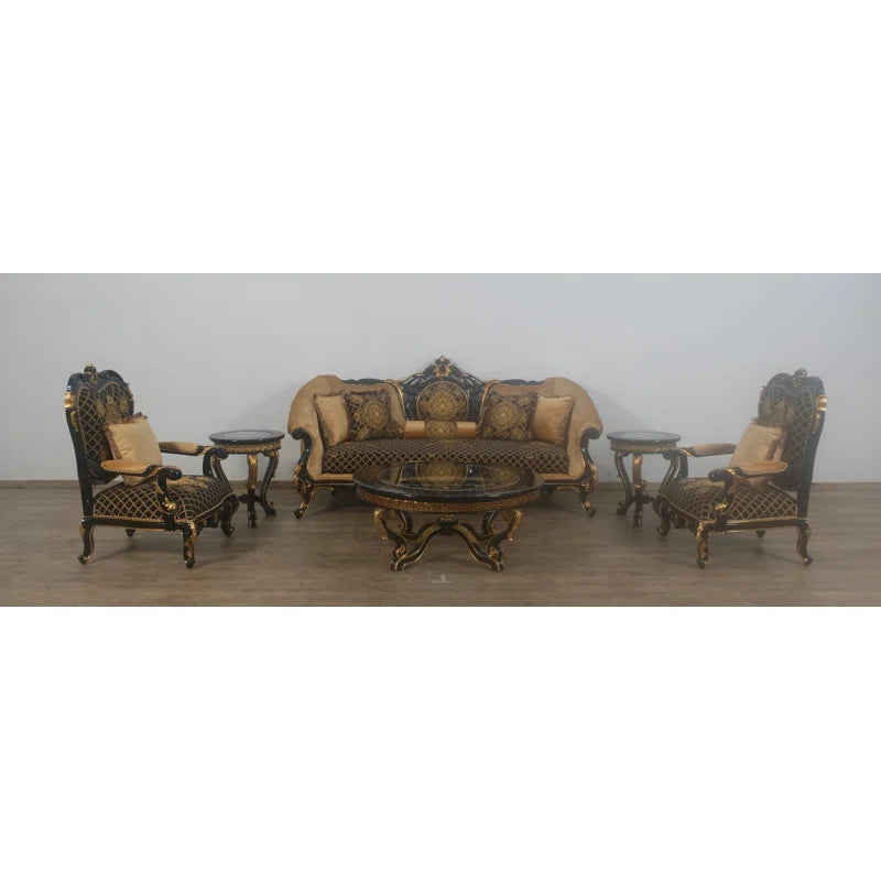 Rosellaz 3 - Piece Living Room Set Luxury Sofa Set