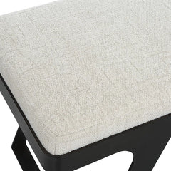 Kasner Fabric Upholstered Bench - Wooden Bazar