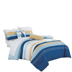 Sailboat Luxury 9 Piece complete bed in bag set