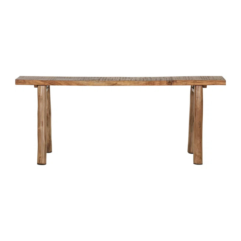 Kenson Solid Wood Bench - Wooden BazaR