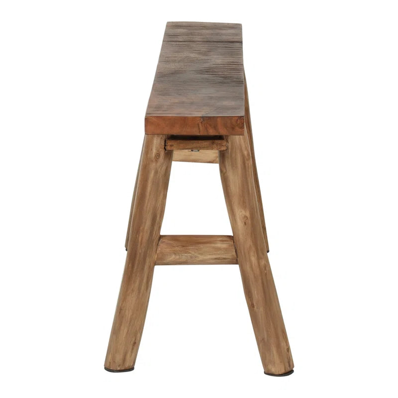 Kenson Solid Wood Bench - Wooden BazaR