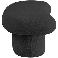 Nazporq Polyester Blend Upholstered Bench - Wooden Bazar