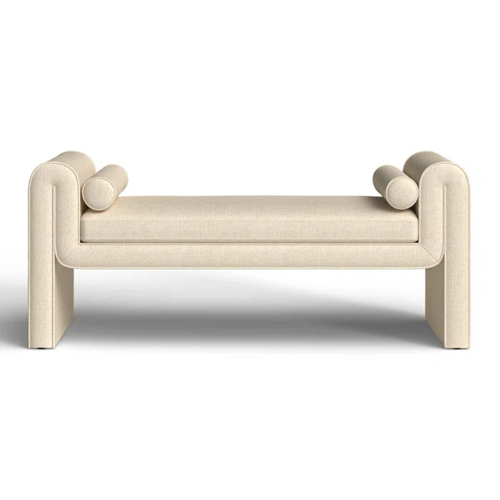 Jankvick Upholstered Bench - Wooden Bazar