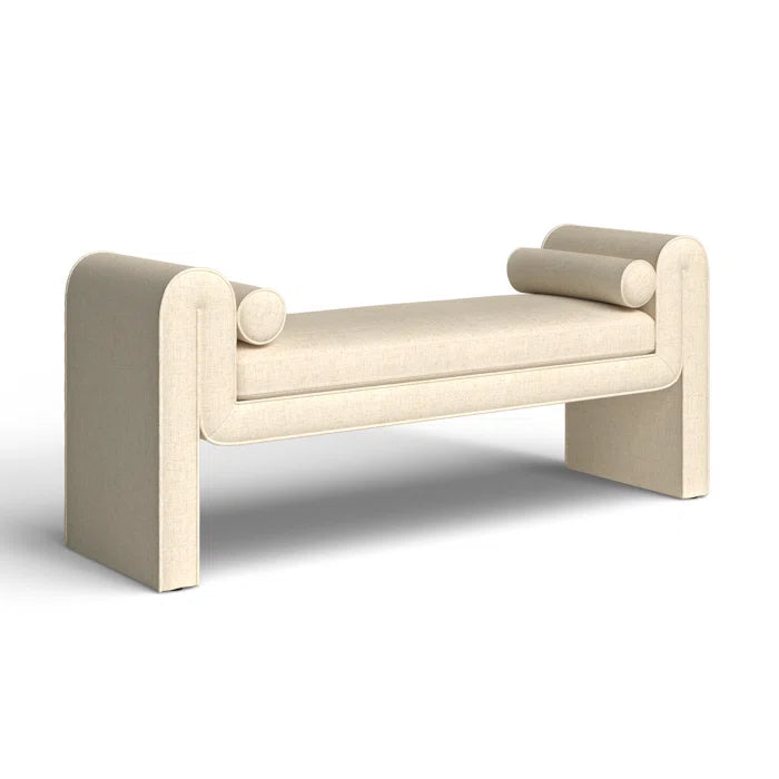Jankvick Upholstered Bench - Wooden Bazar