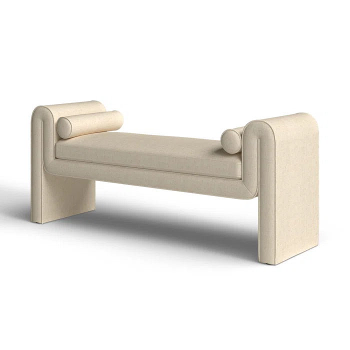 Jankvick Upholstered Bench - Wooden Bazar