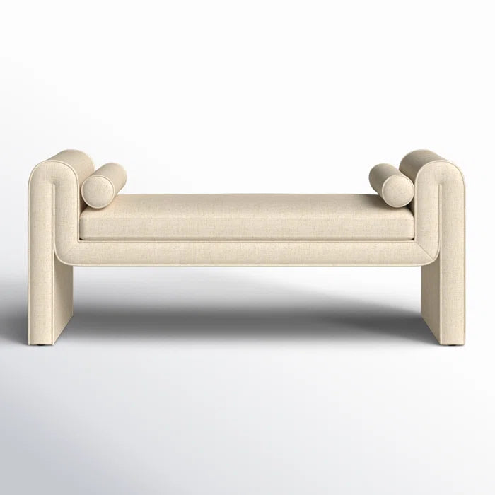 Jankvick Upholstered Bench - Wooden Bazar