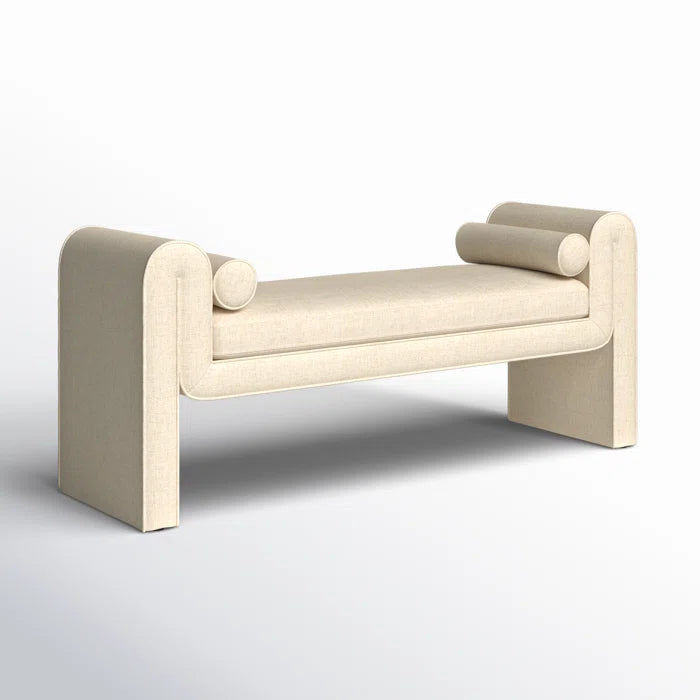 Jankvick Upholstered Bench - Wooden Bazar