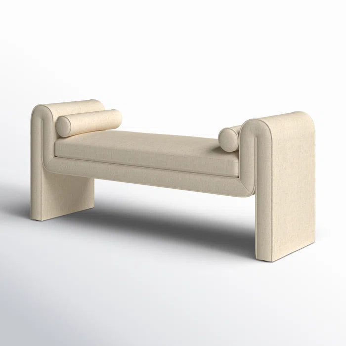 Jankvick Upholstered Bench - Wooden Bazar