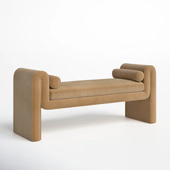 Jankvick Upholstered Bench - Wooden Bazar