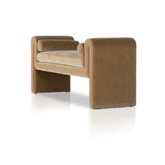 Jankvick Upholstered Bench - Wooden Bazar