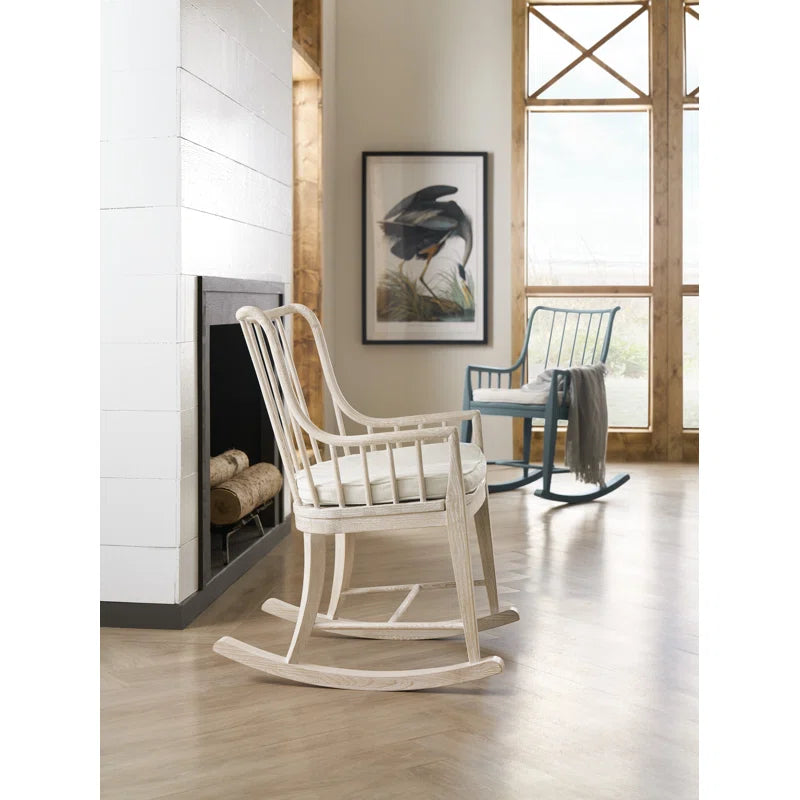 Robestican Modern Rocking Chair - Wooden Bazar