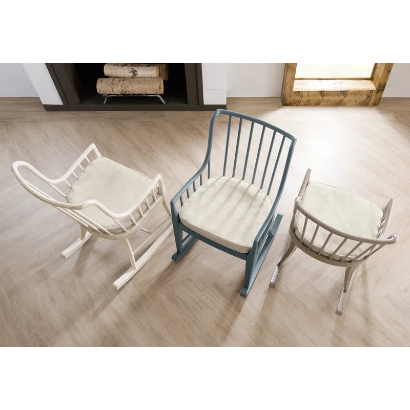 Robestican Modern Rocking Chair - Wooden Bazar