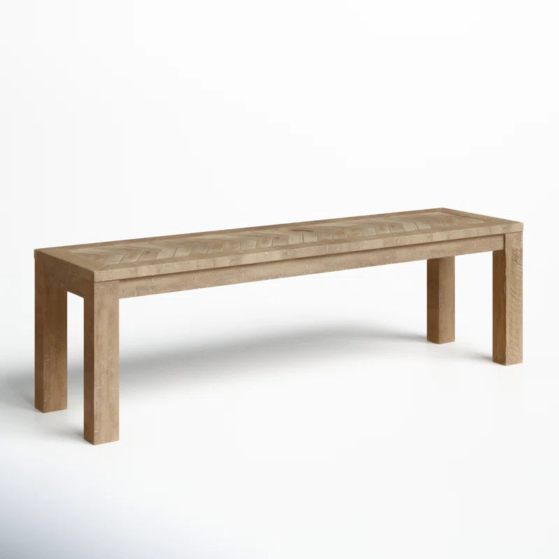 Caelly Dining Bench - Wooden Bazar