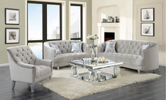 Sherrardo 3 - Piece Living Room Luxury Sofa Set