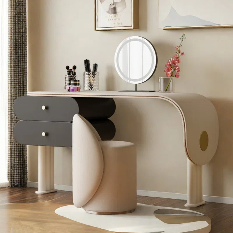 Territor Luxury Vanity Dressing Table - Wooden Bazar