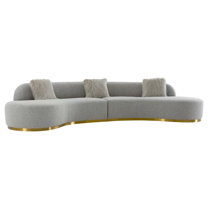 Simonaz 150.39'' Upholstered Luxury Sofa Set