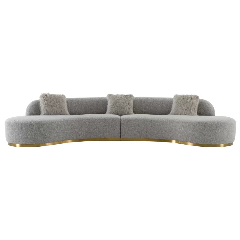 Simonaz 150.39'' Upholstered Luxury Sofa Set