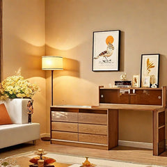 Interik Simple And Practical Dressing Table - Wooden bazar